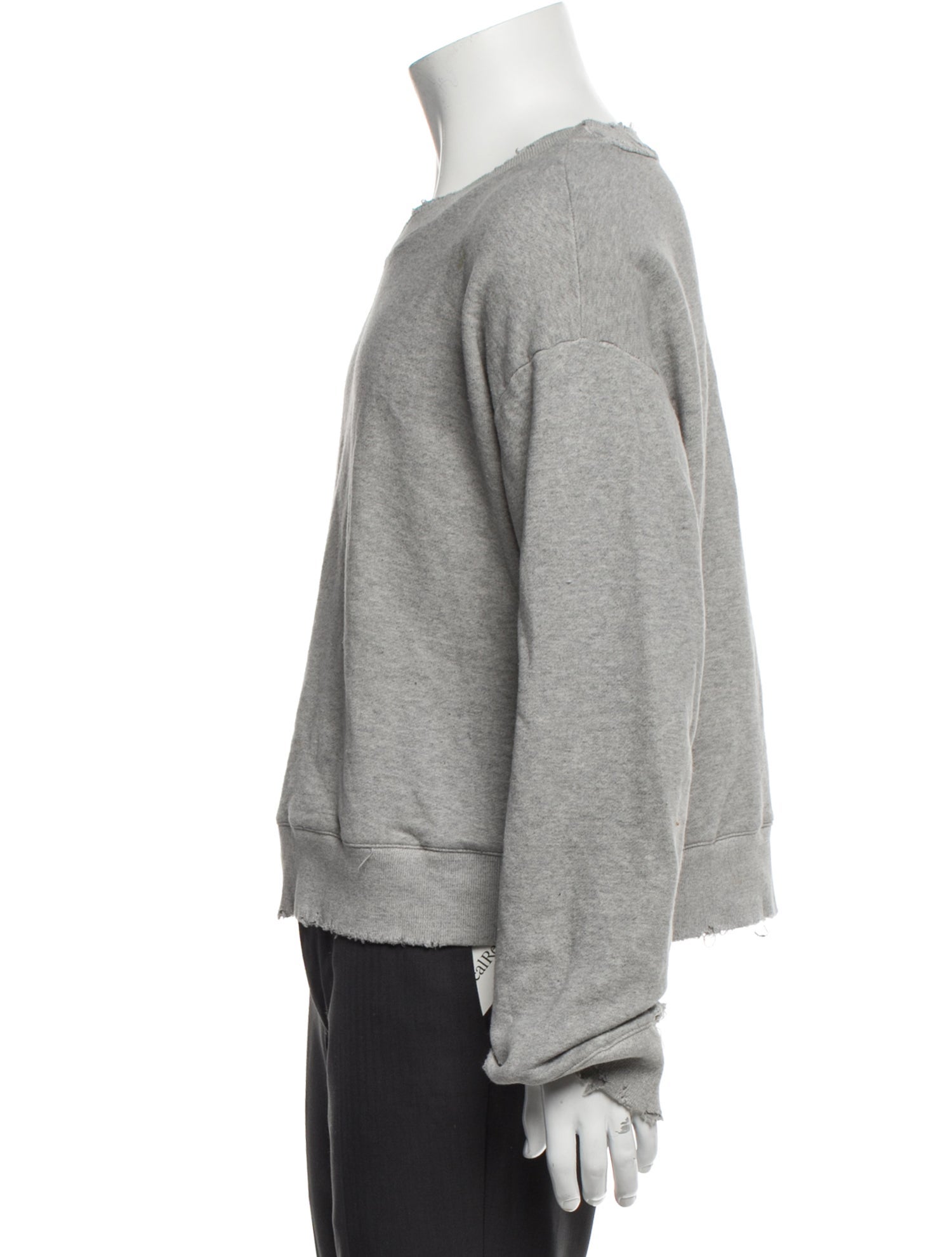 RtA Crew Neck Long Sleeve Pullover