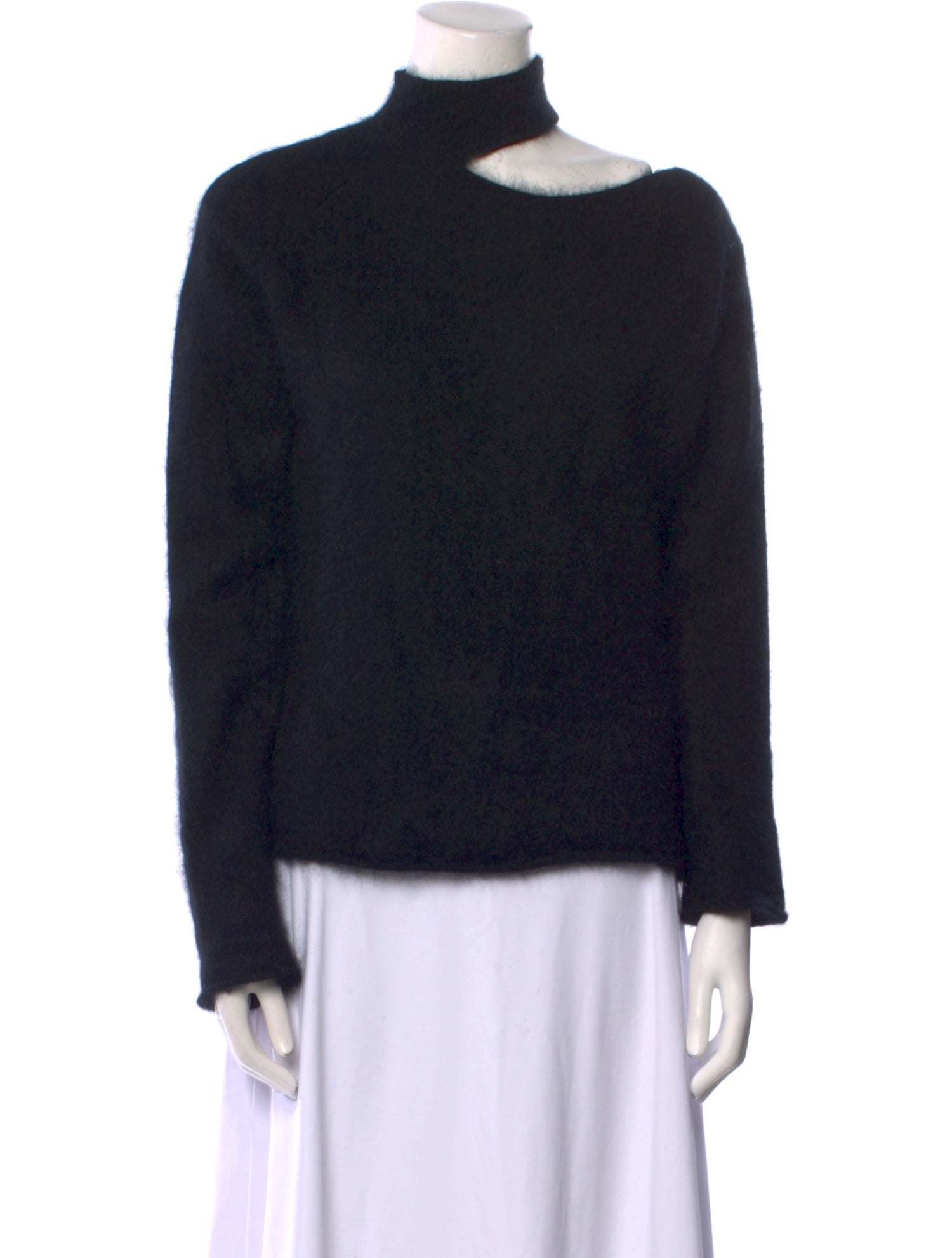 RtA Mohair Mock Neck Sweater