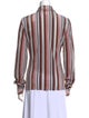 RtA Striped Long Sleeve Button-Up Top