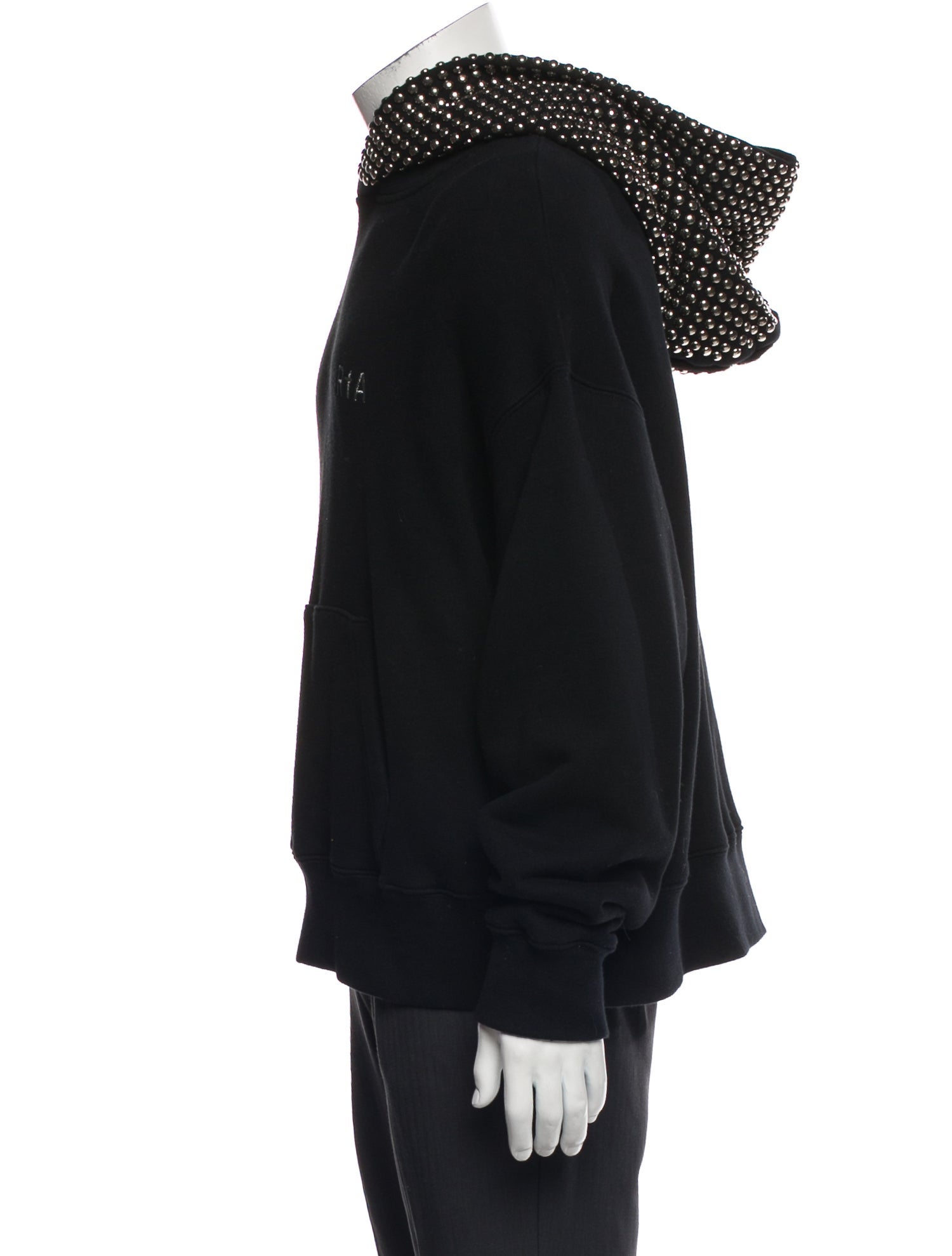 RtA Graphic Print Crew Neck Hoodie