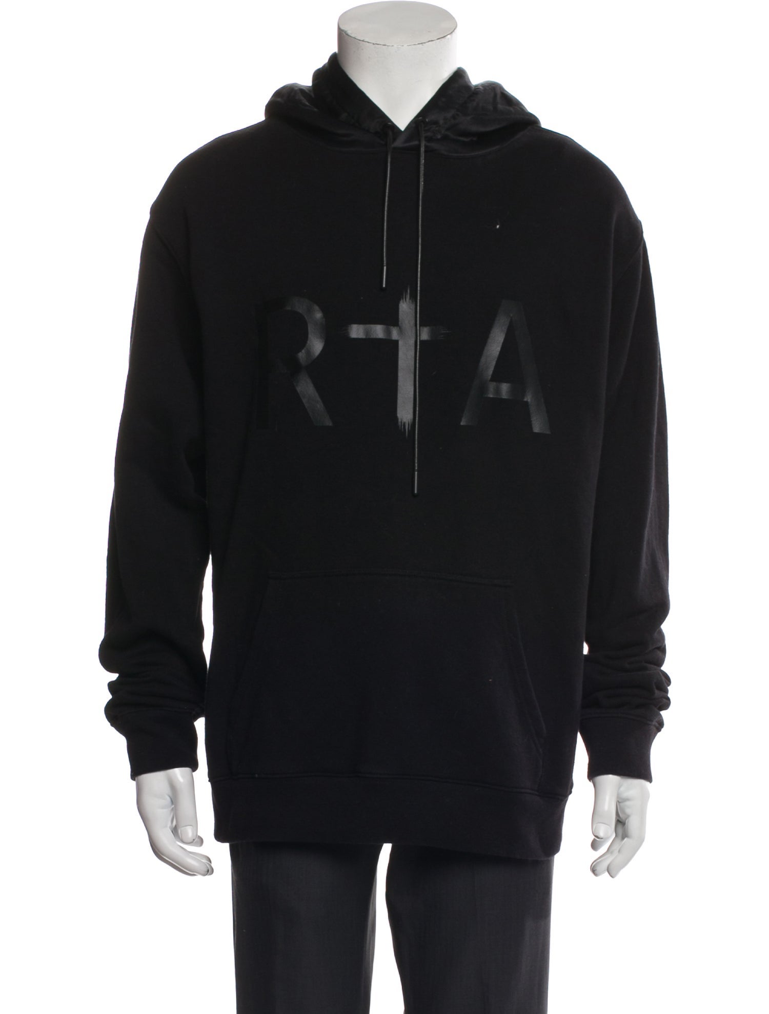 RtA Graphic Print Crew Neck Hoodie