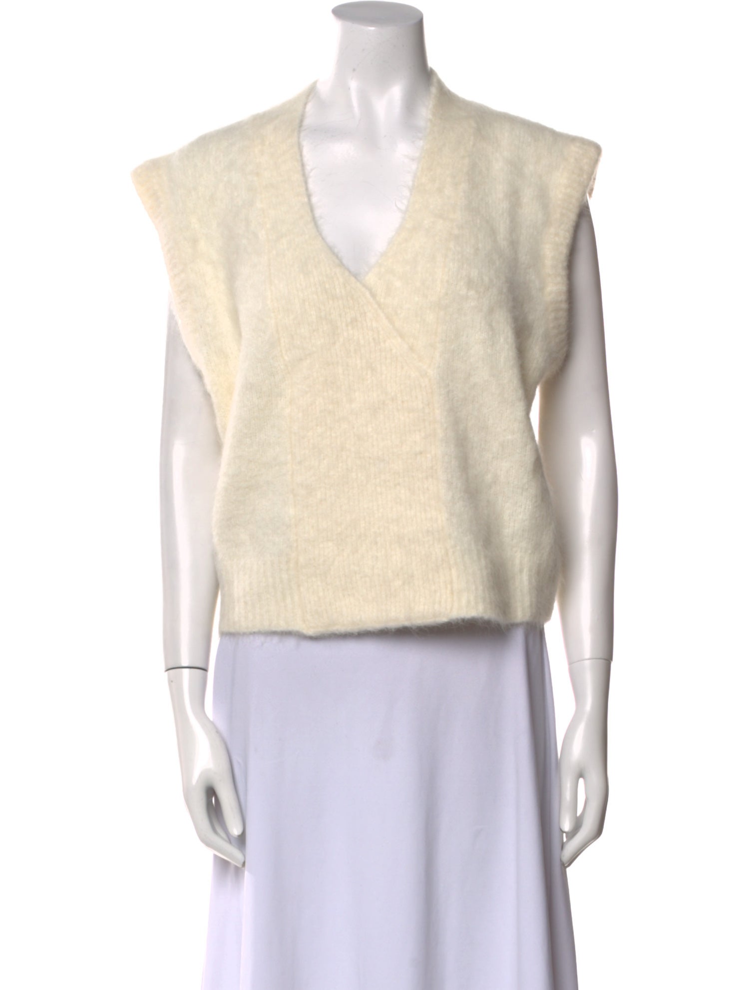 RtA Alpaca V-Neck Sweater