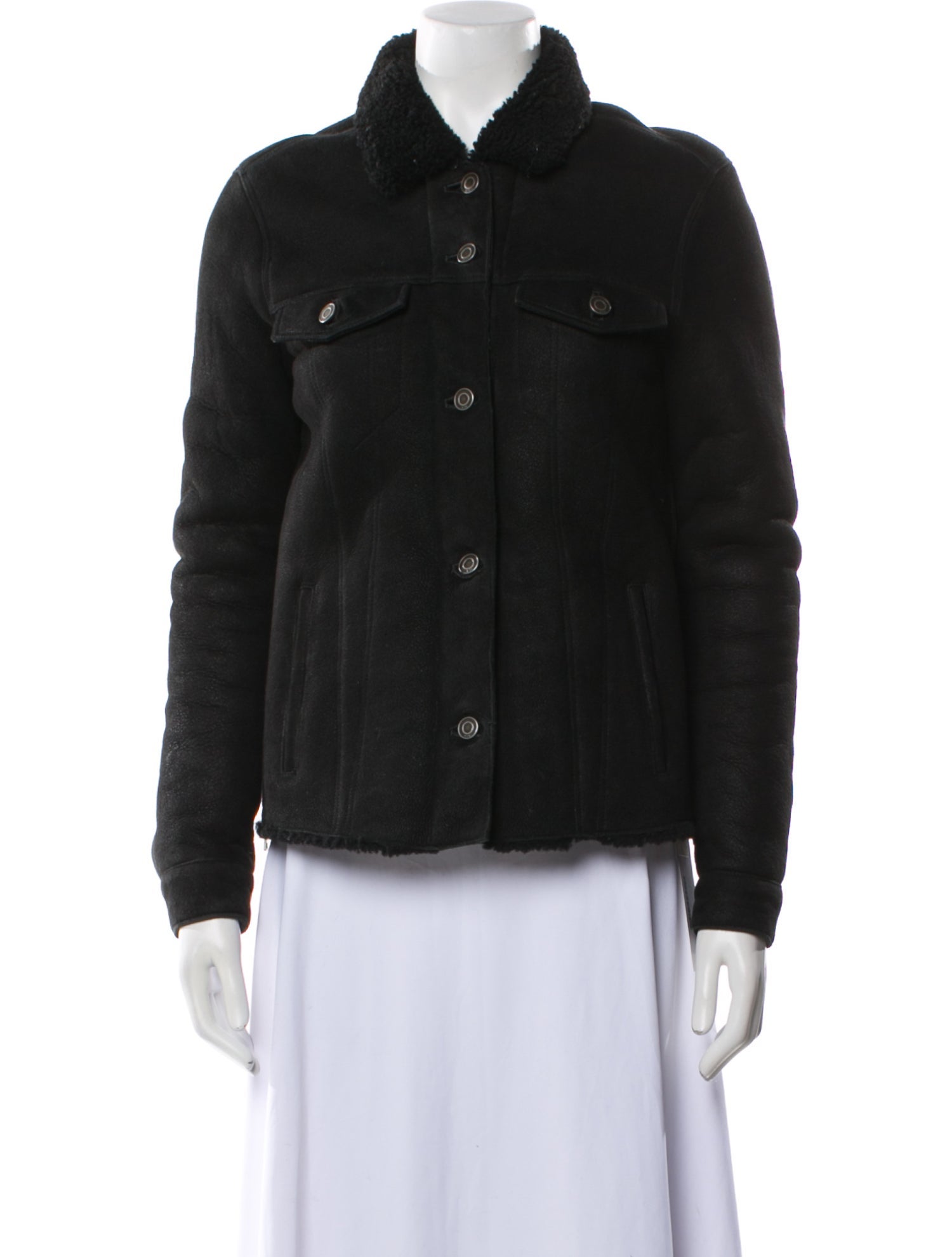 RtA Shearling Fur Jacket