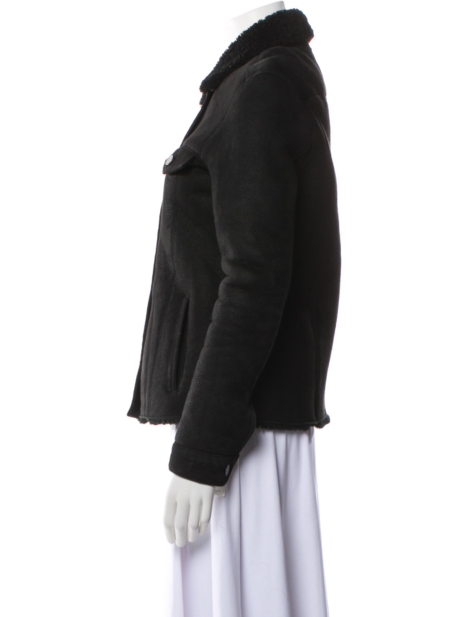 RtA Shearling Fur Jacket