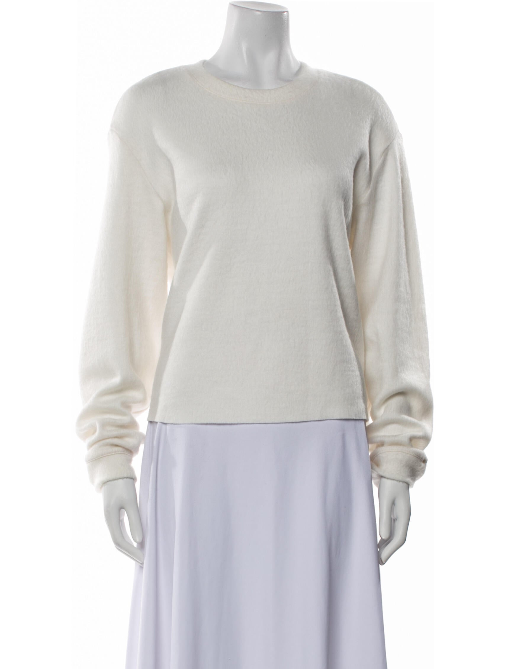 RtA Crew Neck Long Sleeve Sweatshirt