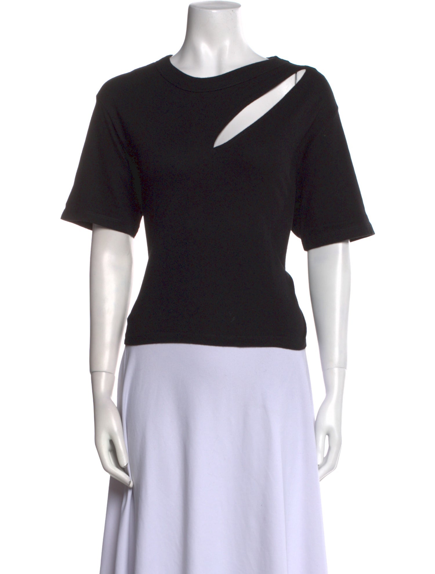 RtA Scoop Neck Short Sleeve T-Shirt