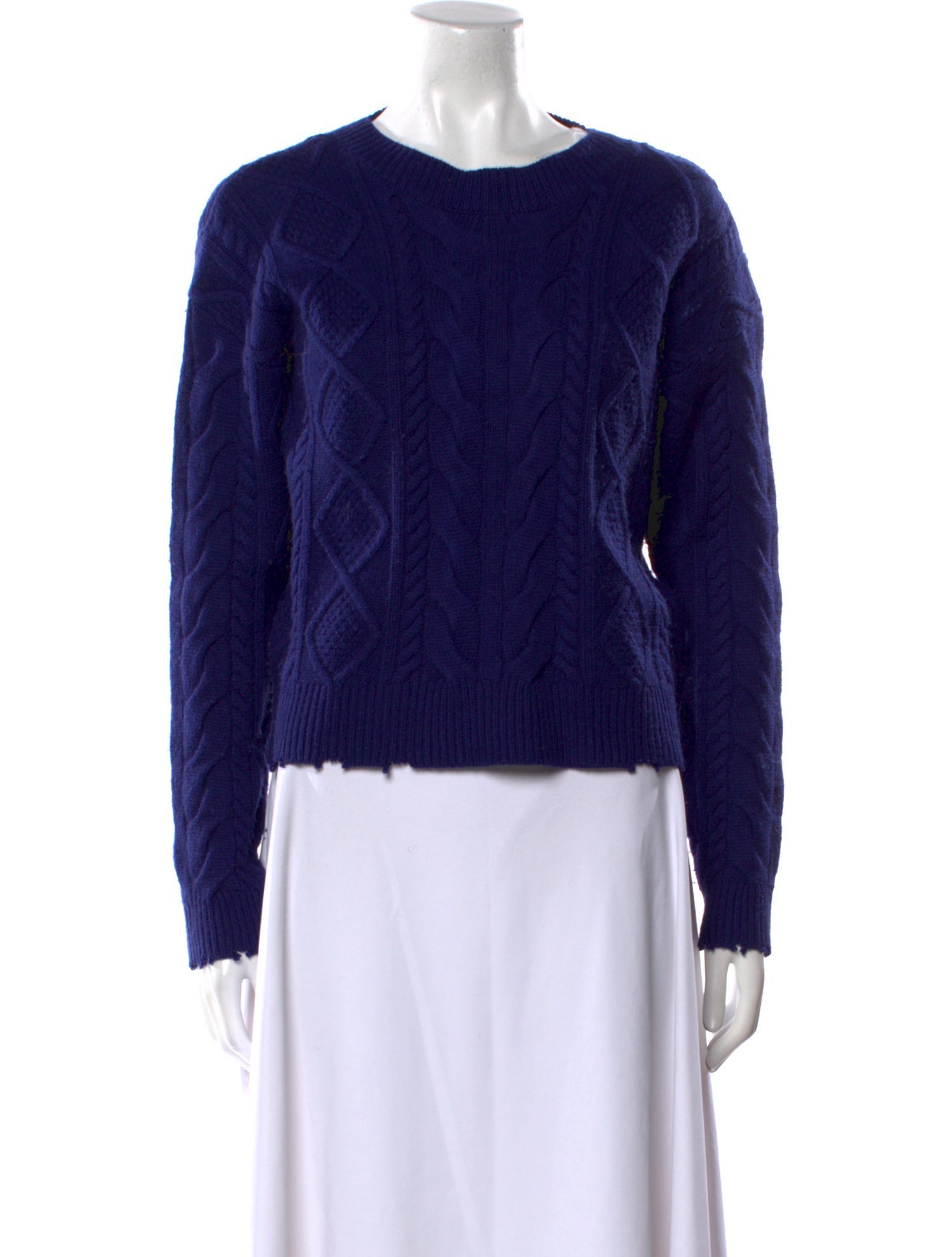 RtA Wool Crew Neck Sweater