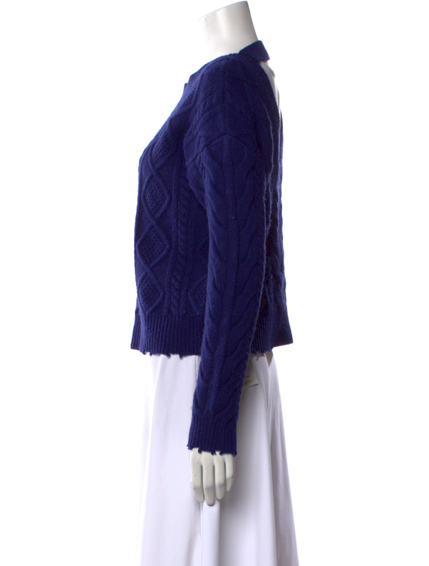 RtA Wool Crew Neck Sweater