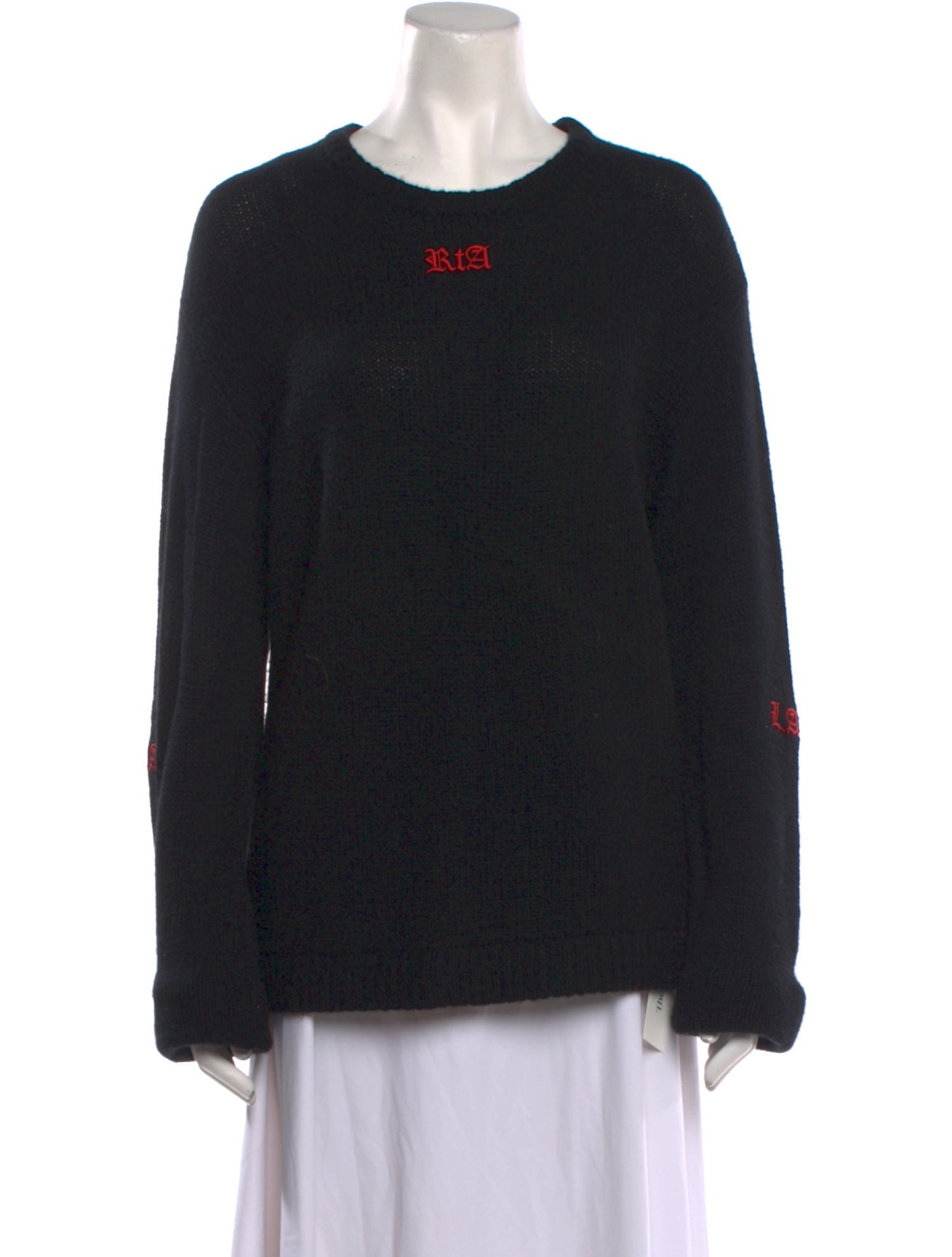 RtA Cashmere Crew Neck Sweater