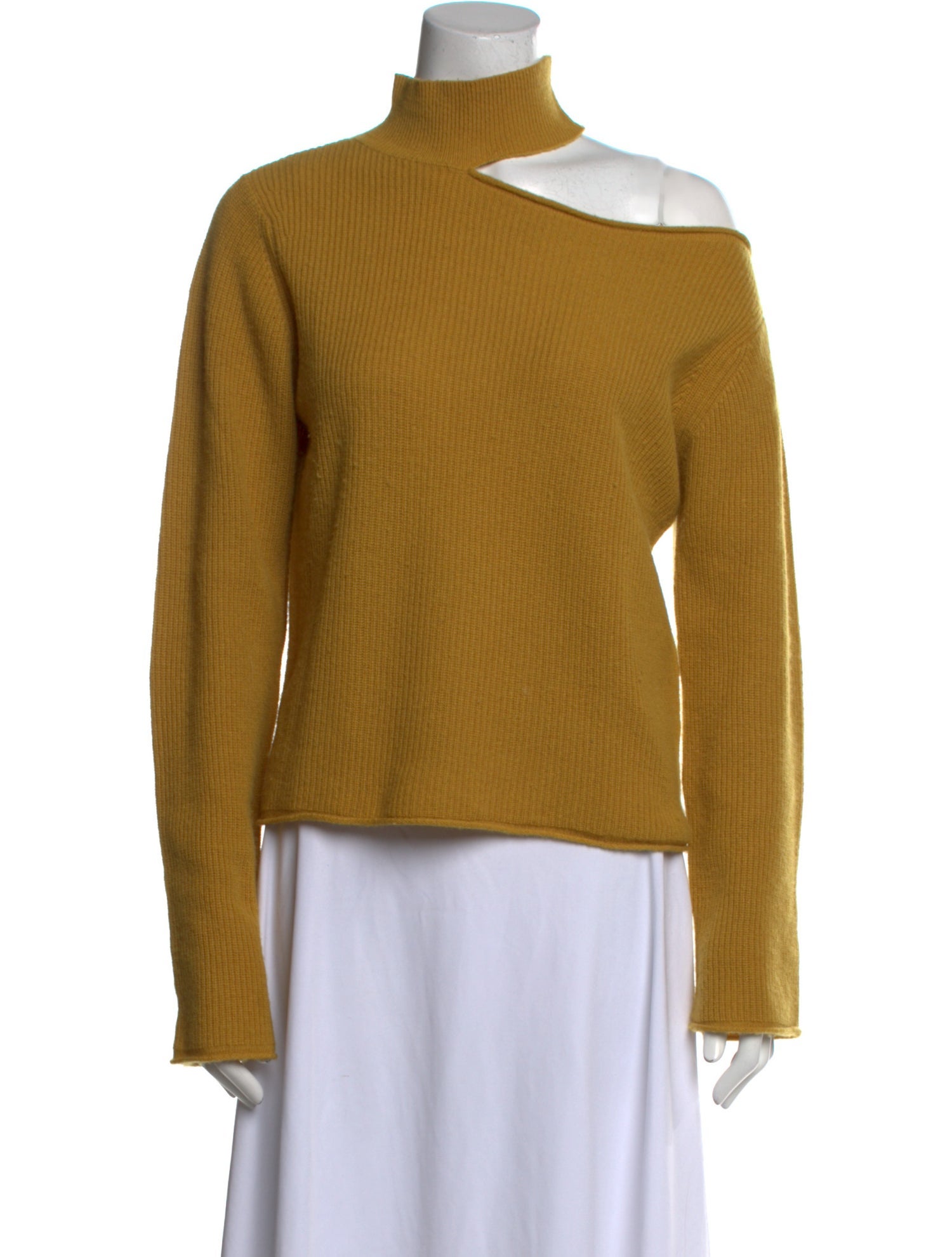 RtA Cashmere Mock Neck Sweater