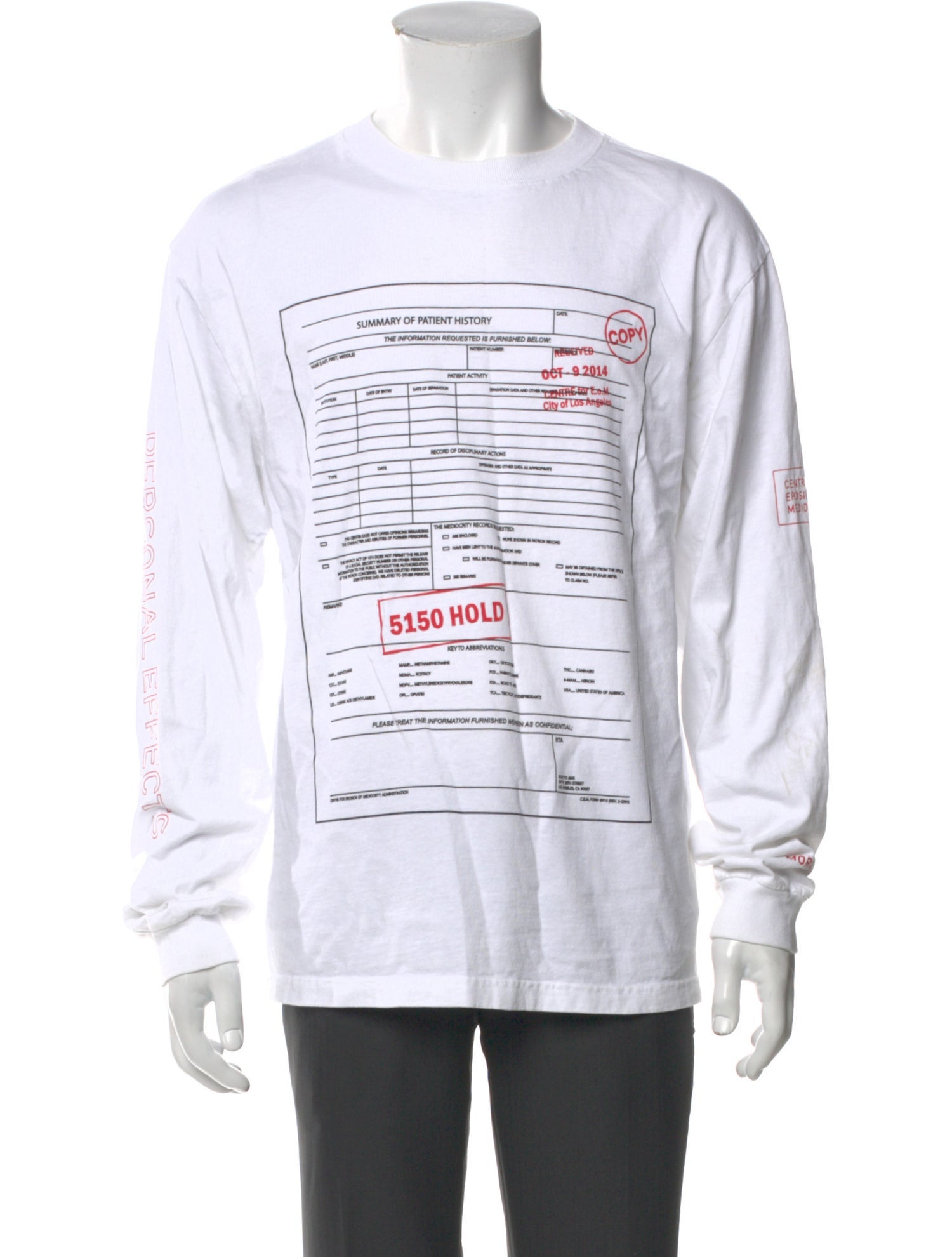 RtA Graphic Print Crew Neck T-Shirt