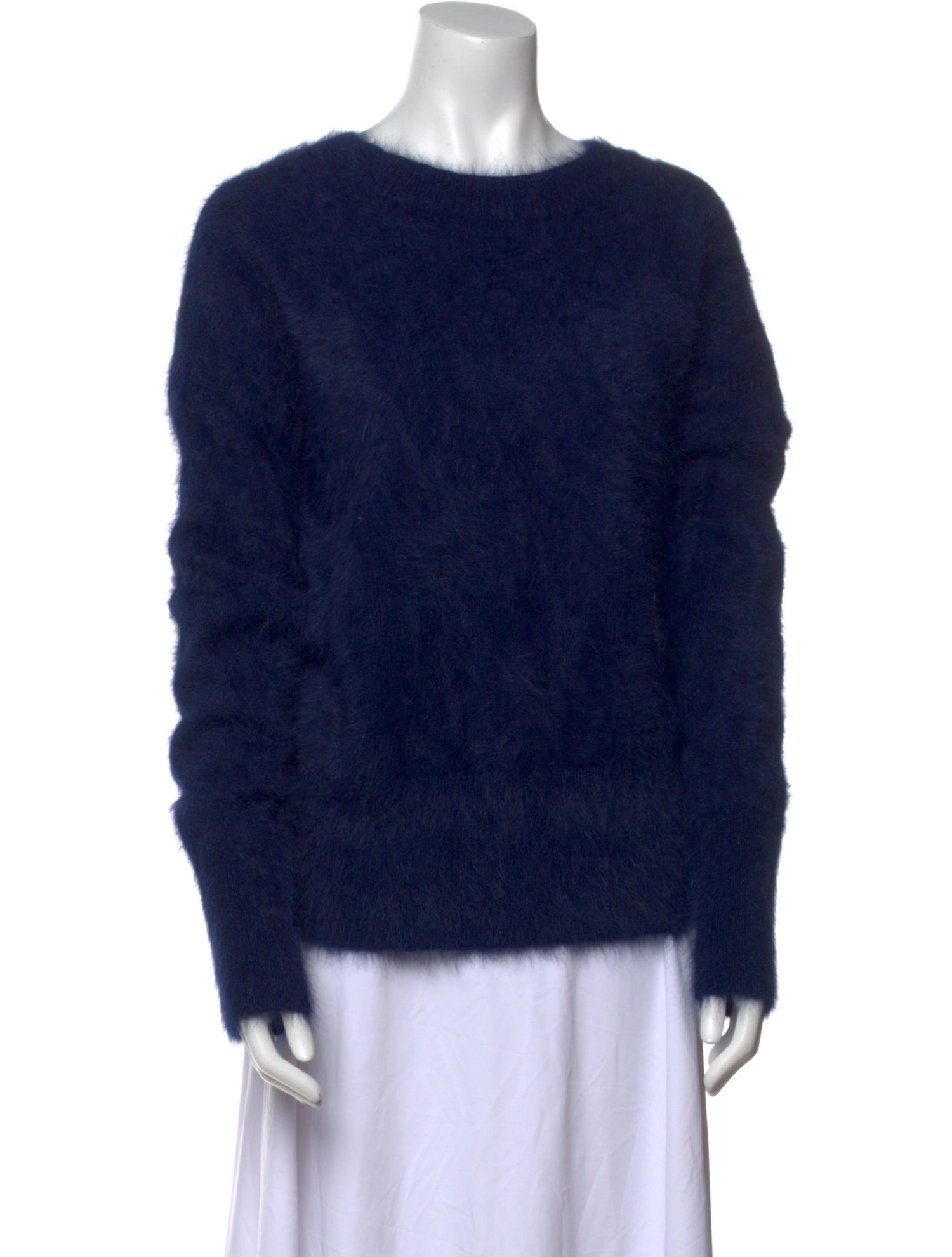 RtA Mohair Bateau Neckline Sweater