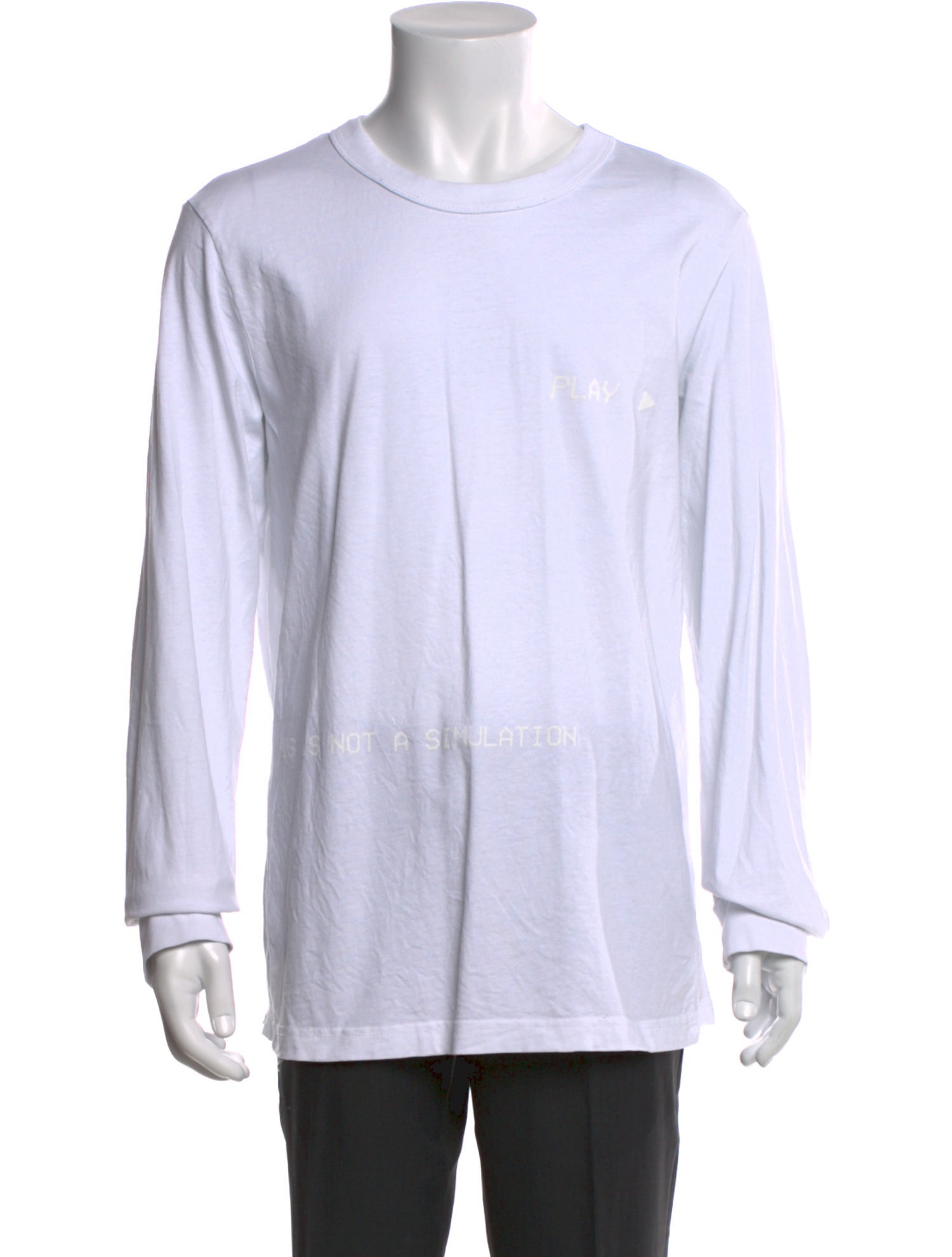 RtA Crew Neck Long Sleeve T-Shirt
