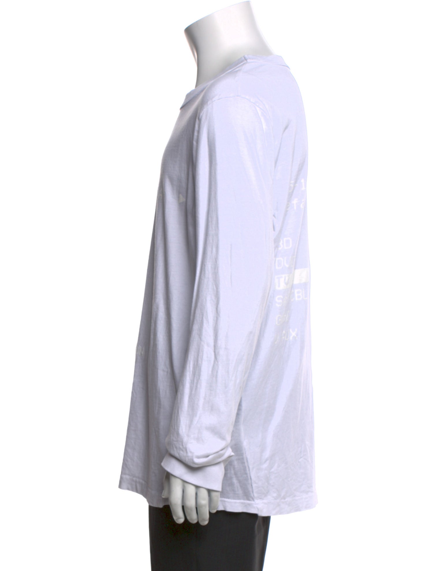 RtA Crew Neck Long Sleeve T-Shirt