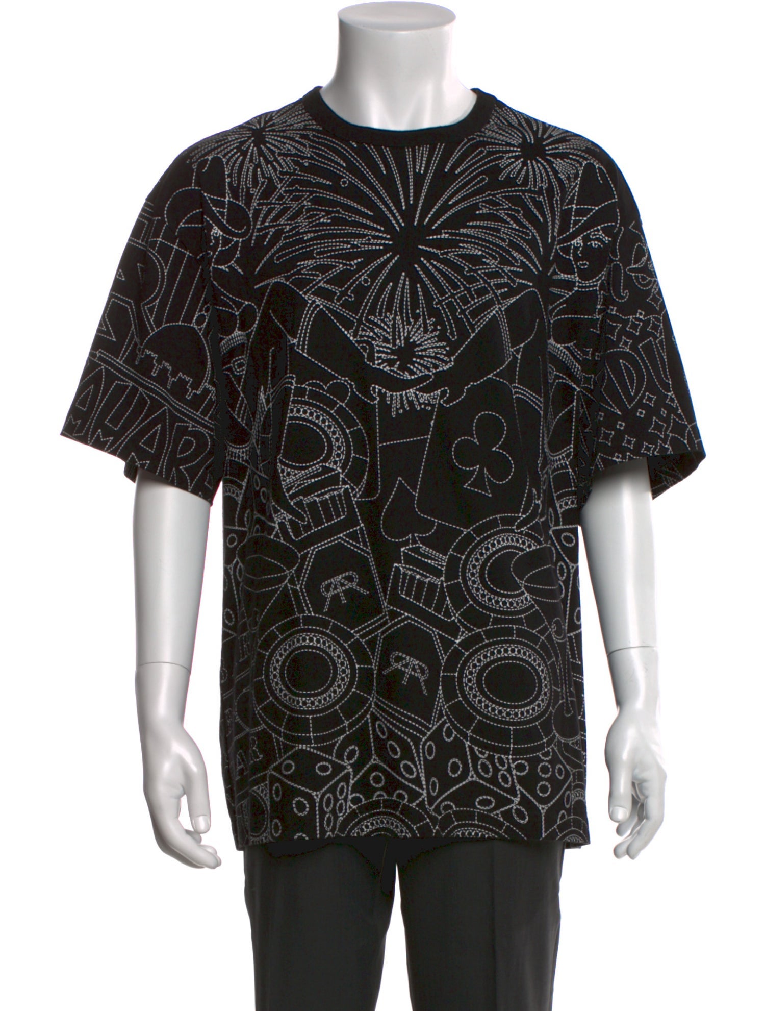 RtA Printed Crew Neck T-Shirt