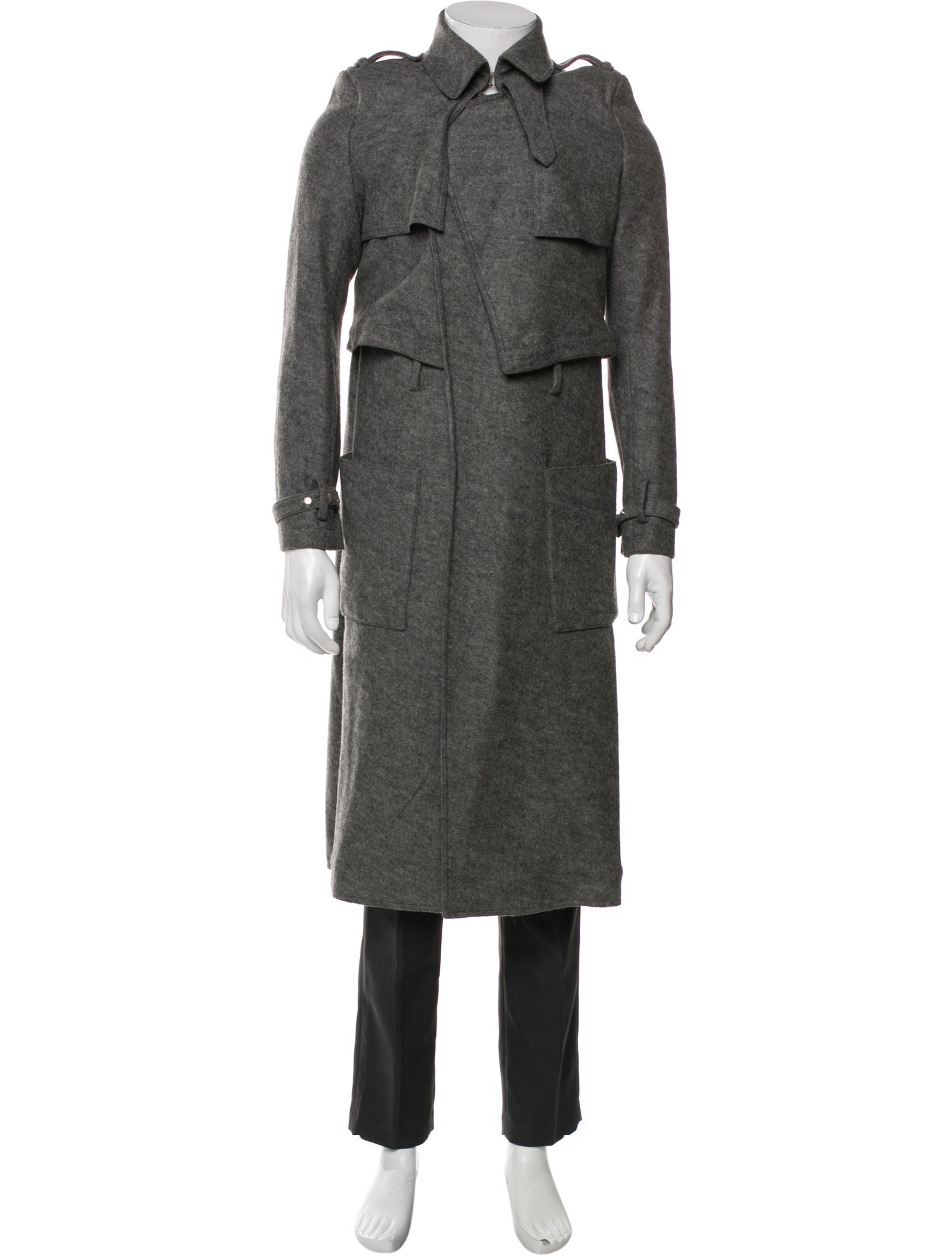 RtA Virgin Wool Trench Coat