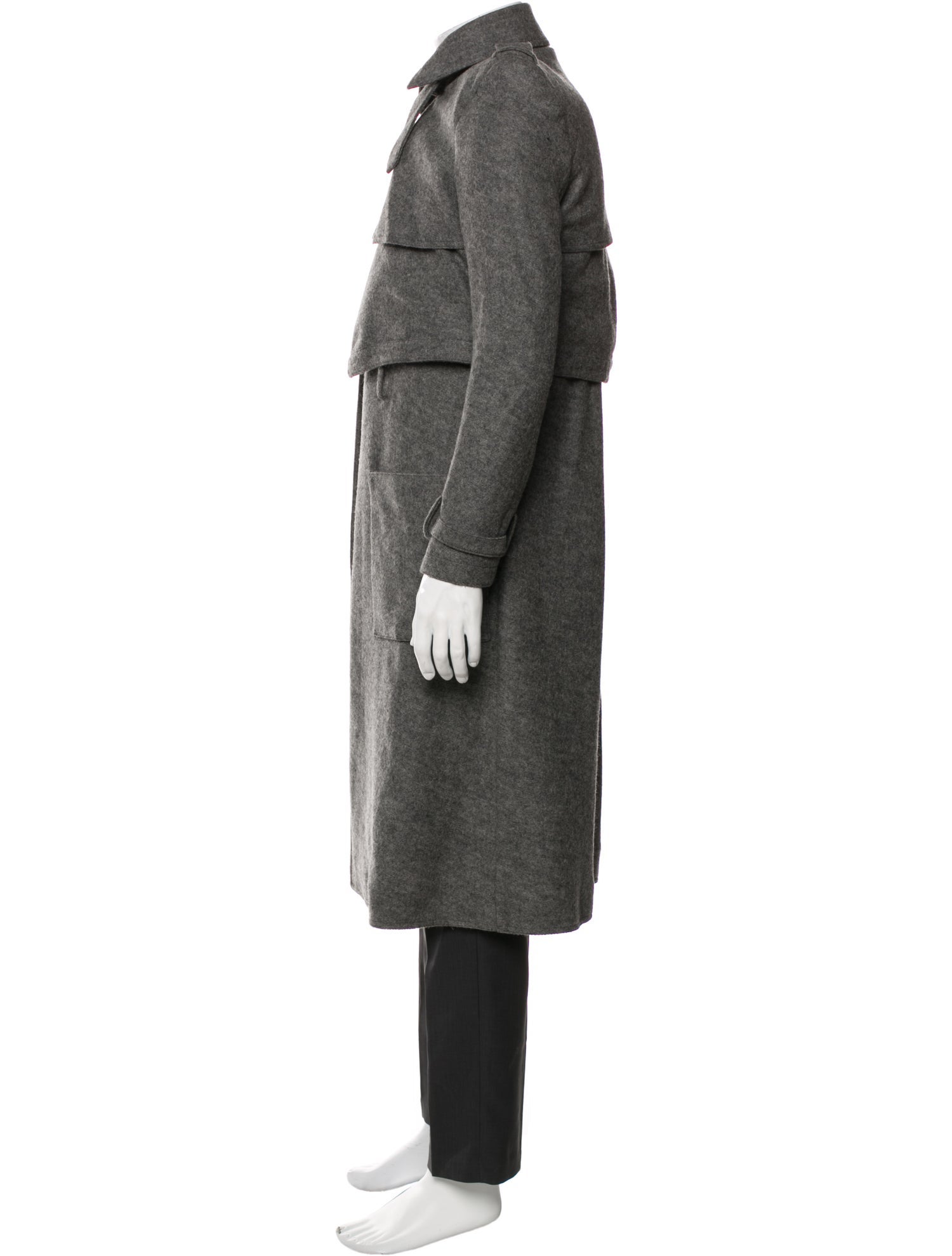 RtA Virgin Wool Trench Coat