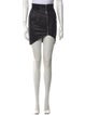 RtA Lambskin Mini Skirt