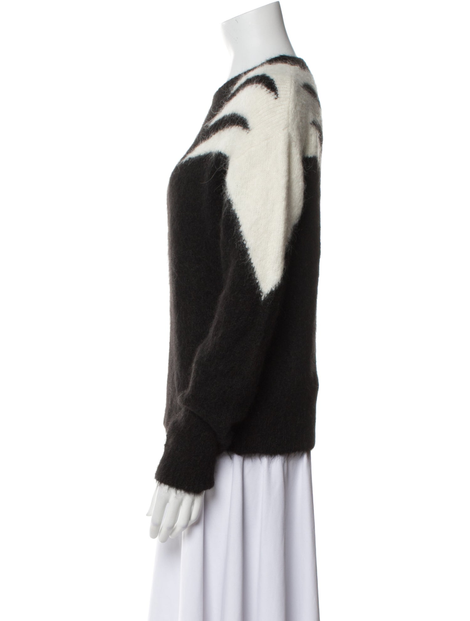 RtA Alpaca Striped Sweater