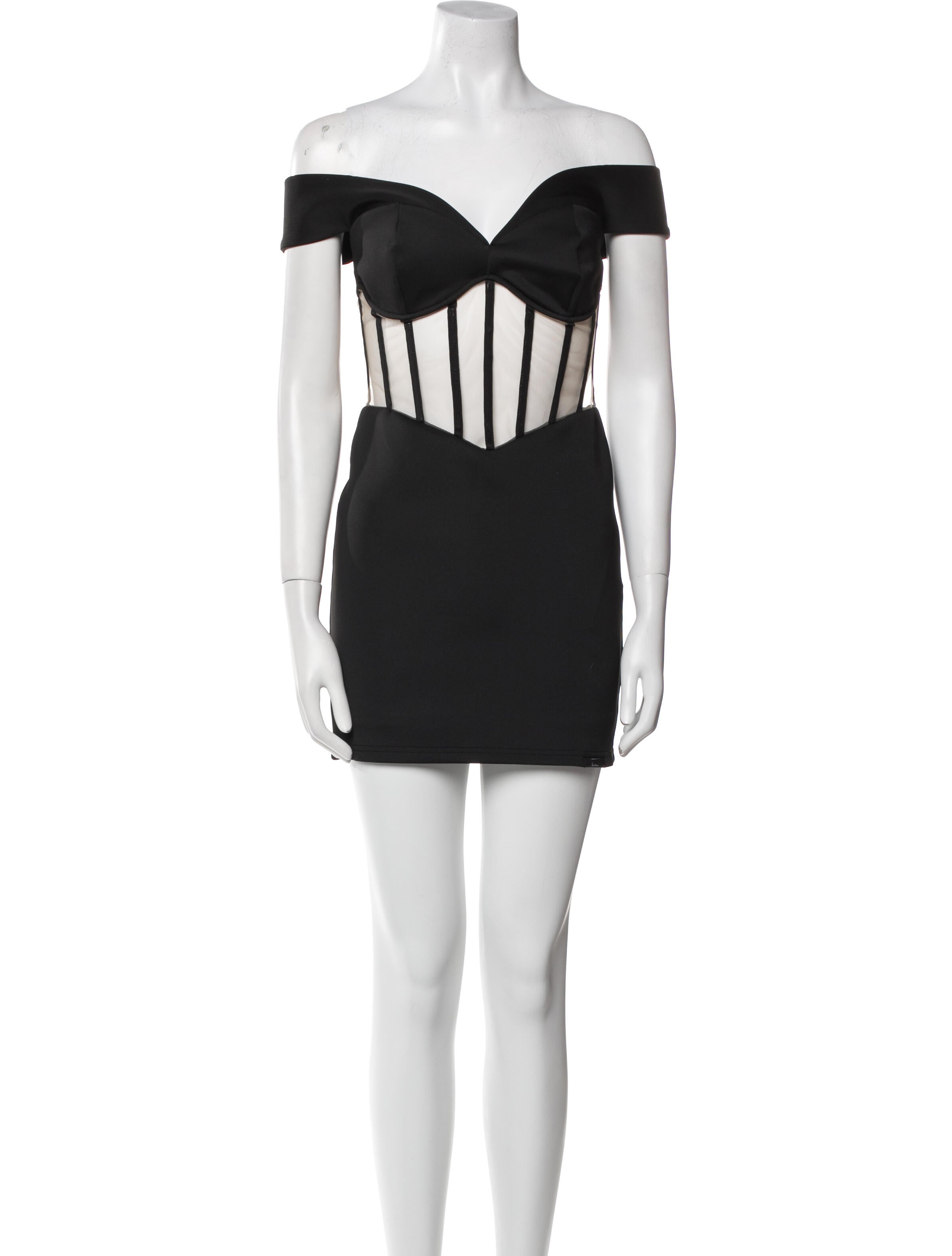 RtA Off-The-Shoulder Mini Dress