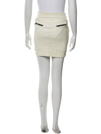 RtA Leather Mini Skirt