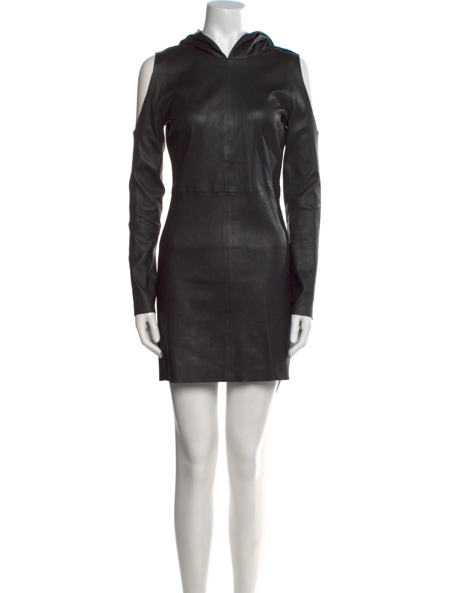 RtA Leather Mini Dress