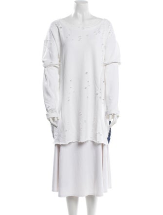 RtA Scoop Neck Long Sleeve Tunic