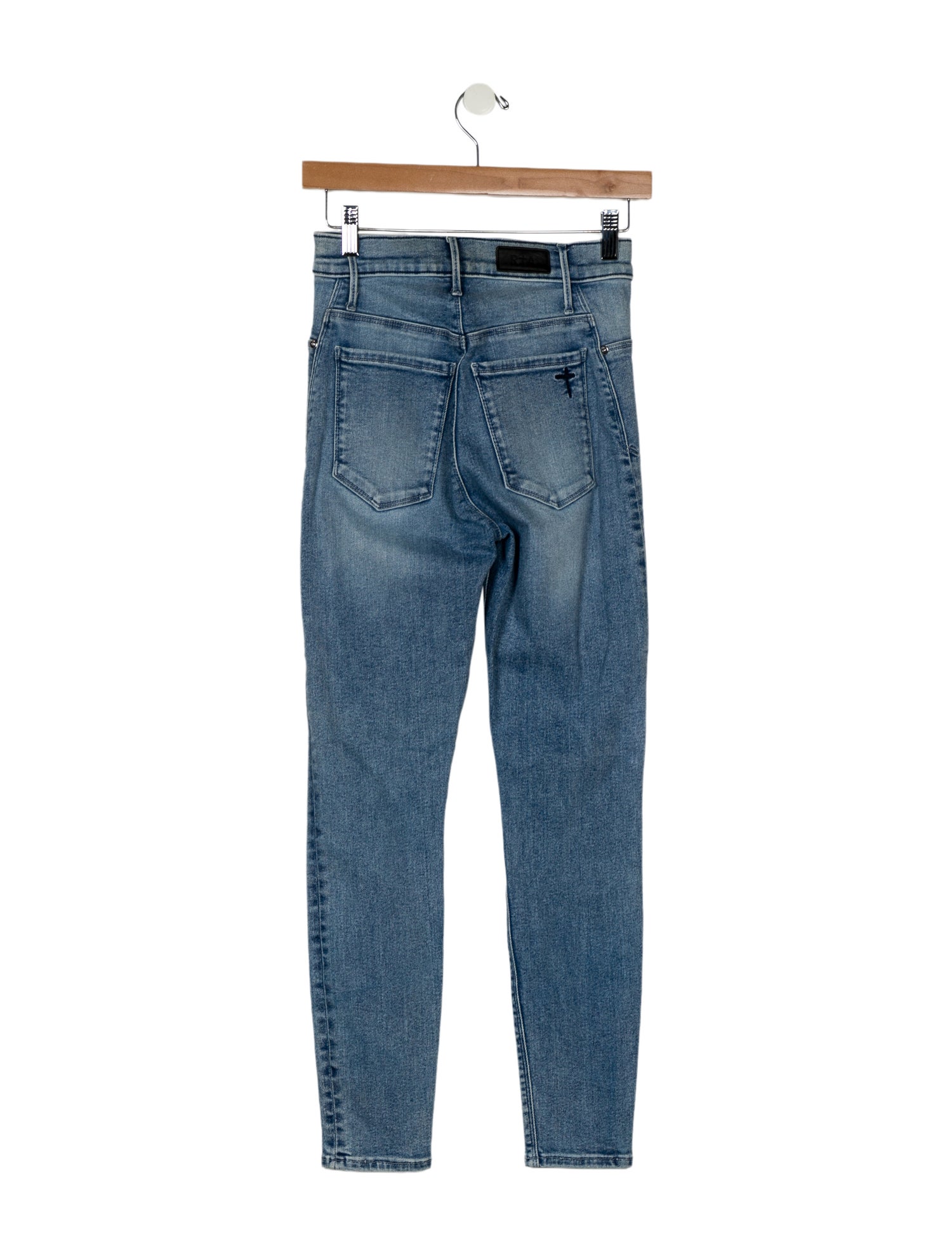 RtA High-Rise Skinny Leg Jeans