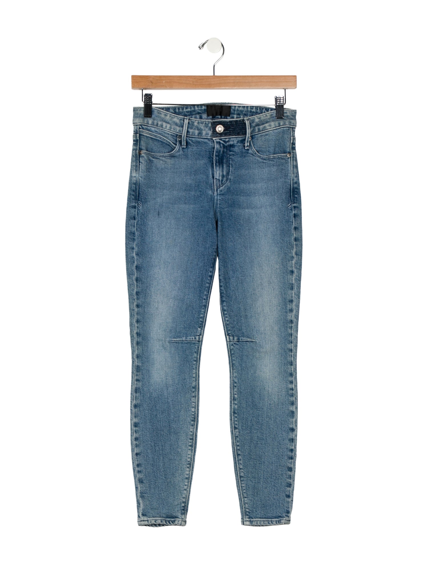 RtA High-Rise Skinny Leg Jeans