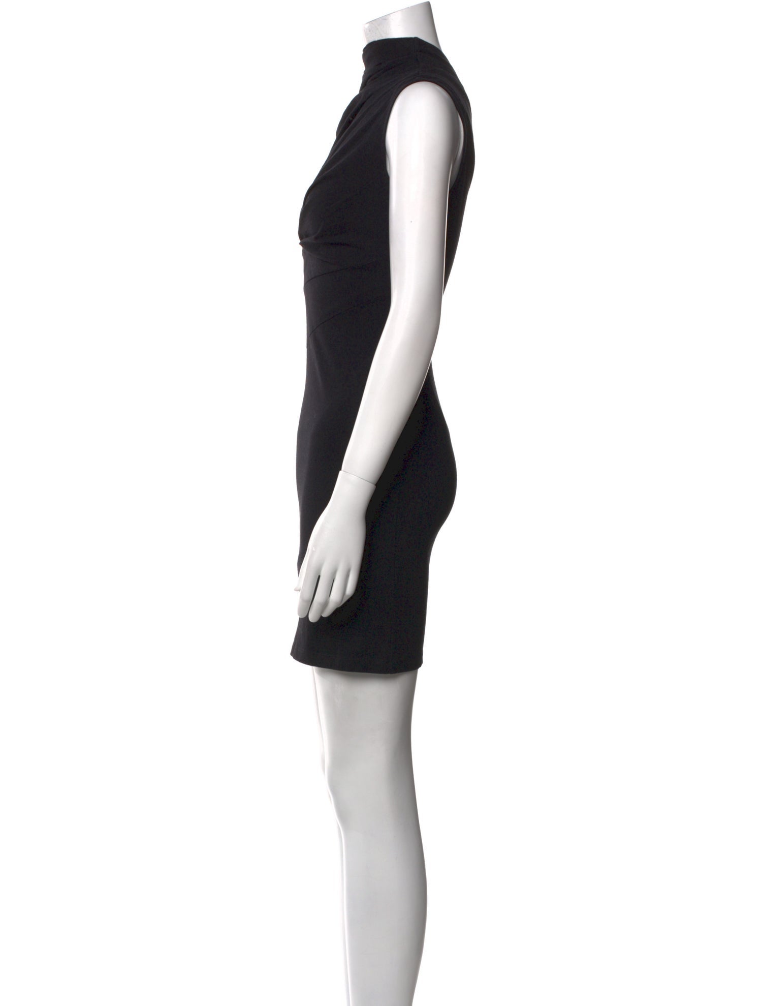 RtA Mock Neck Mini Dress