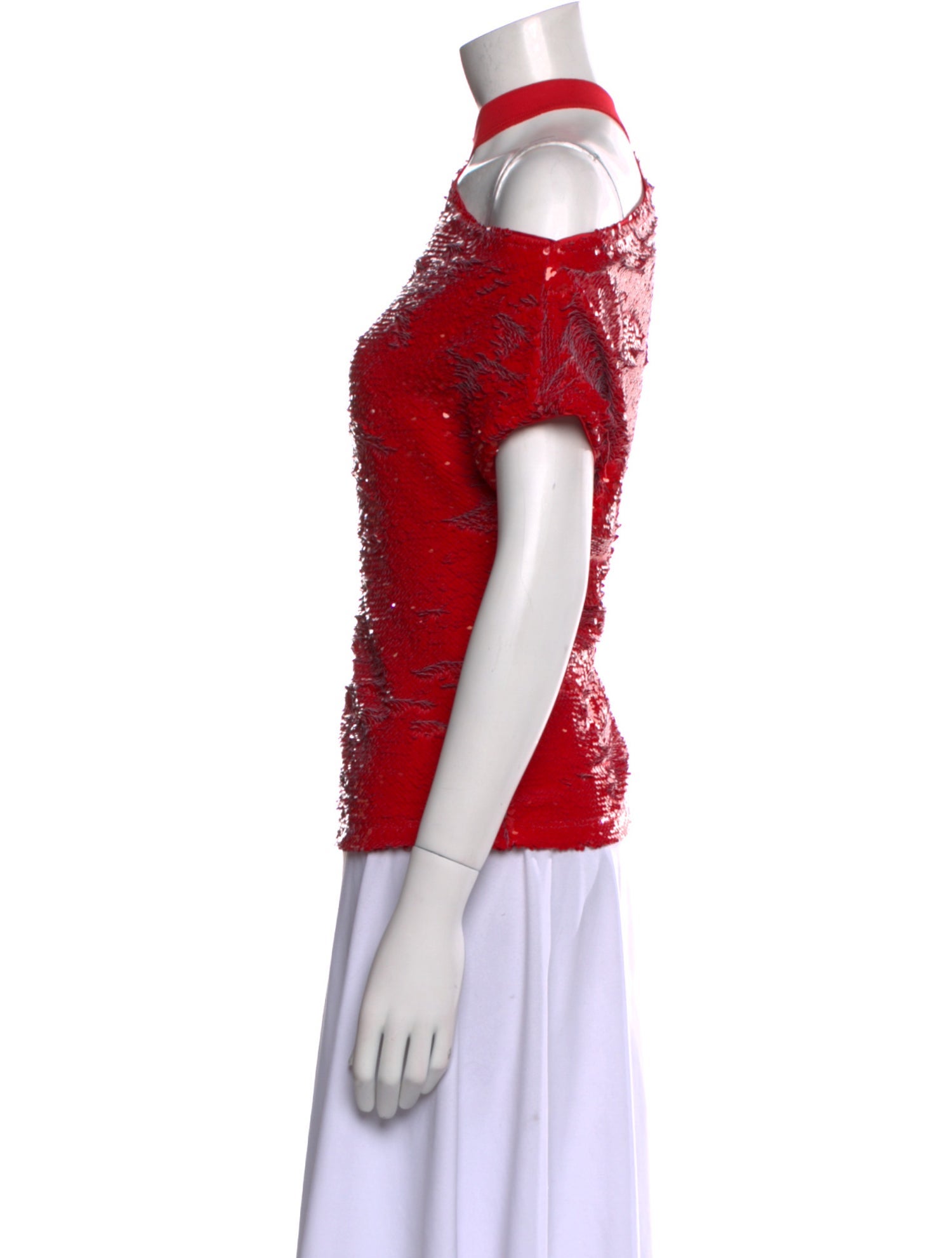 RtA Asymmetrical Short Sleeve Top