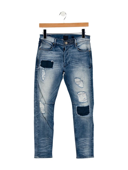 RtA Mid-Rise Skinny Leg Jeans