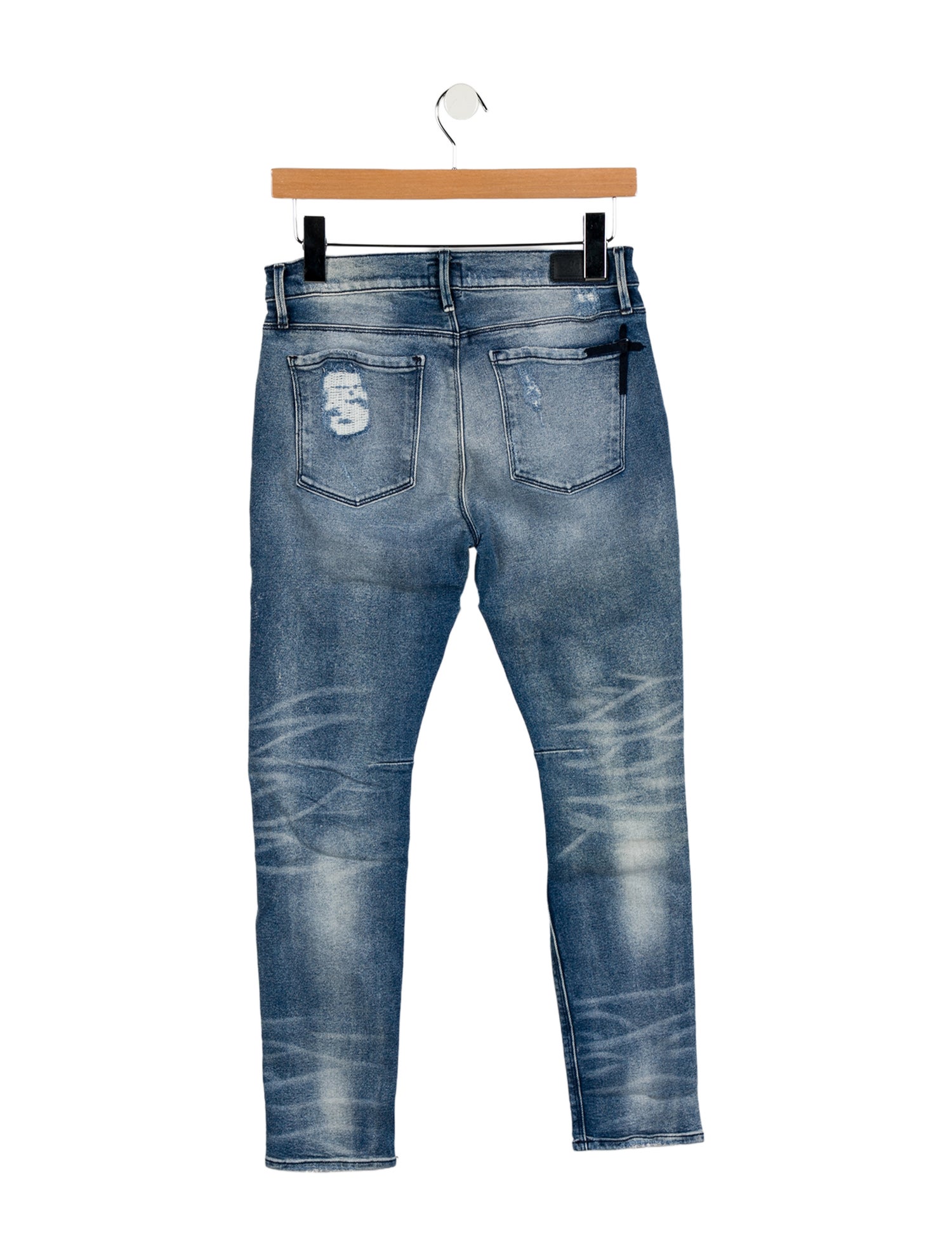 RtA Mid-Rise Skinny Leg Jeans