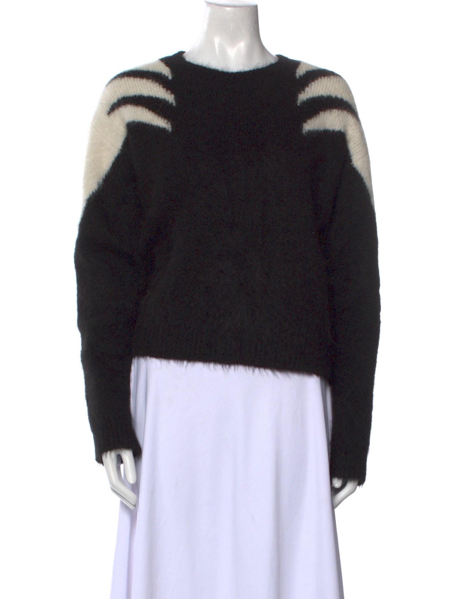 RtA Alpaca Striped Sweater