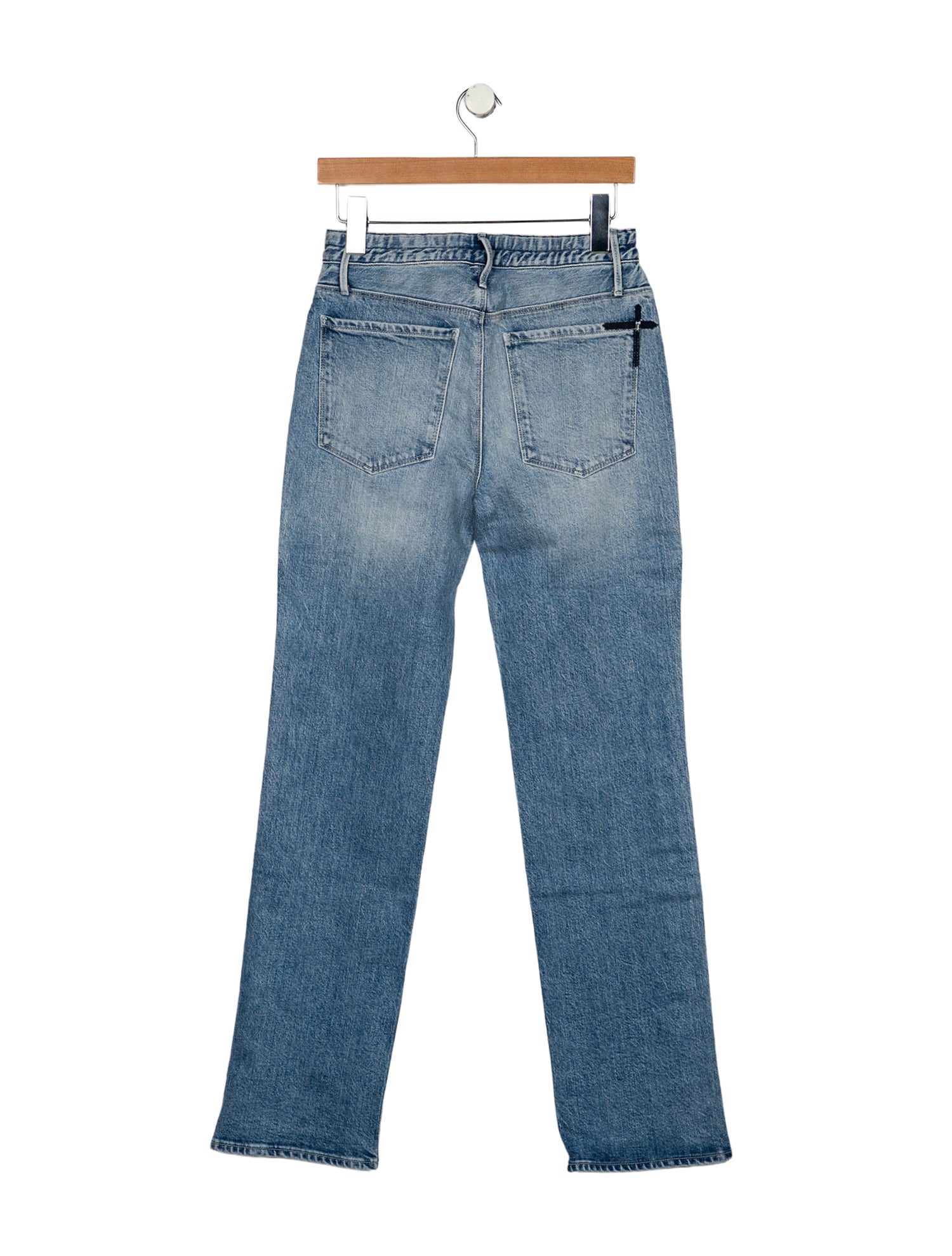 RtA Mid-Rise Straight Leg Jeans