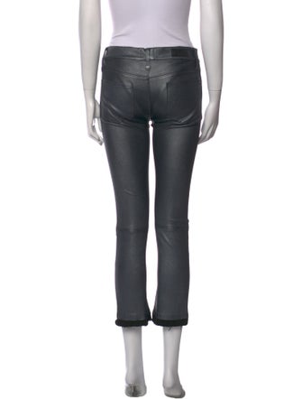 RtA Leather Straight Leg Pants