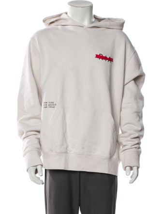 RtA Graphic Print Crew Neck Hoodie