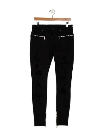 RtA Mid-Rise Skinny Leg Jeans