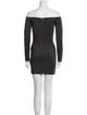 RtA Off-The-Shoulder Mini Dress