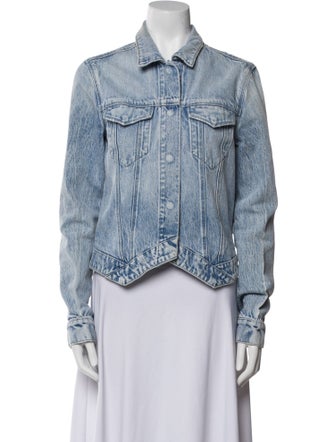 RtA Printed Denim Jacket