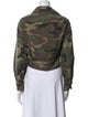 RtA Camouflage Print Denim Jacket