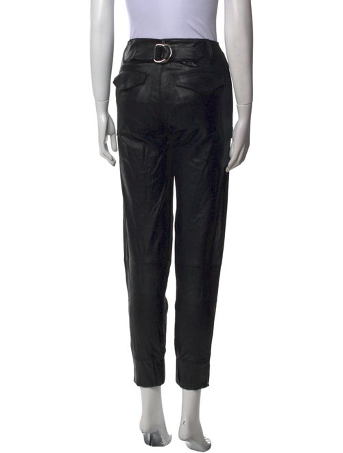 RtA Lambskin Straight Leg Pants