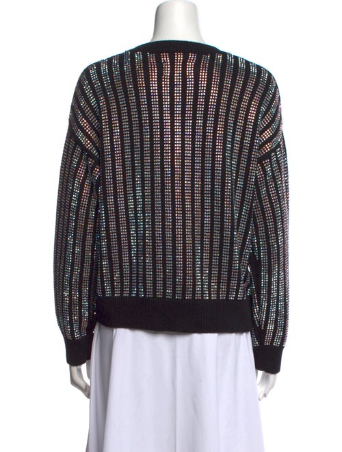 RtA Striped Crew Neck Sweater