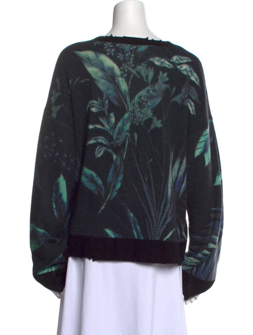 RtA Cashmere Printed Sweater