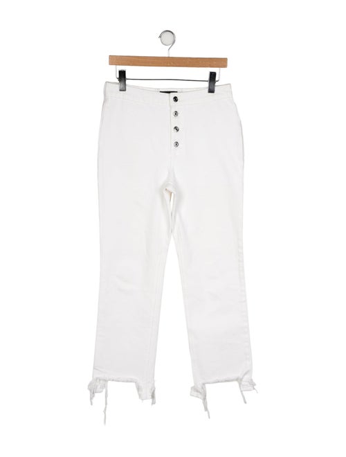 RtA Mid-Rise Straight Leg Jeans