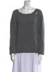 RtA Cashmere Scoop Neck Sweater