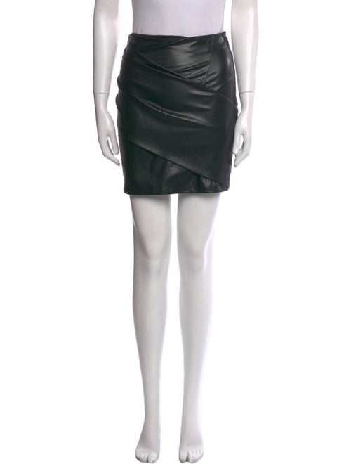 RtA Pleated Accents Mini Skirt