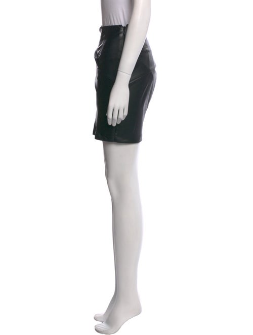 RtA Pleated Accents Mini Skirt