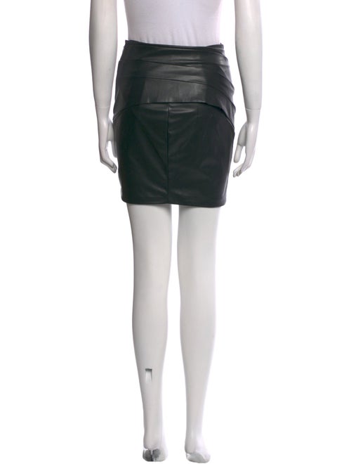 RtA Pleated Accents Mini Skirt