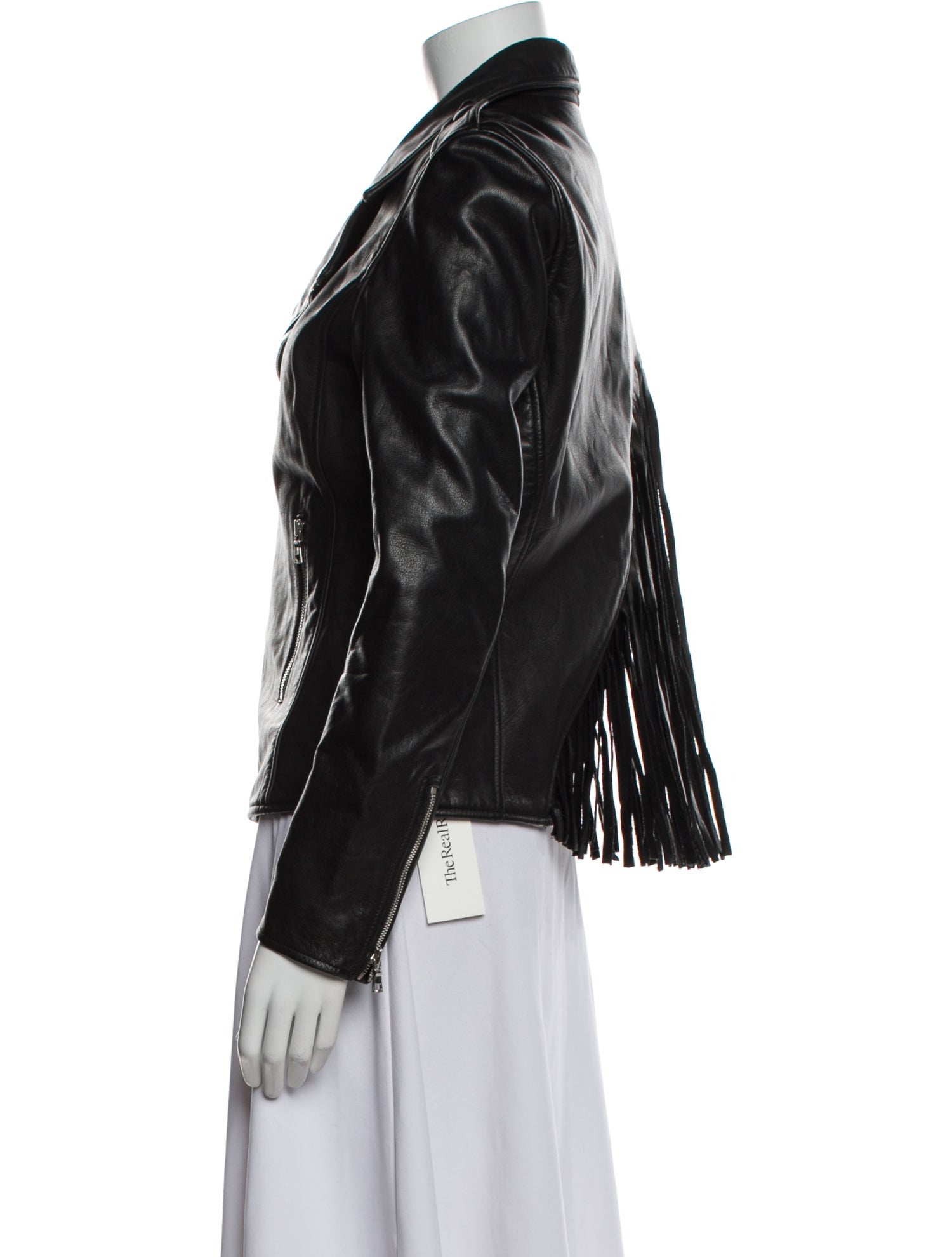 RtA Leather Biker Jacket